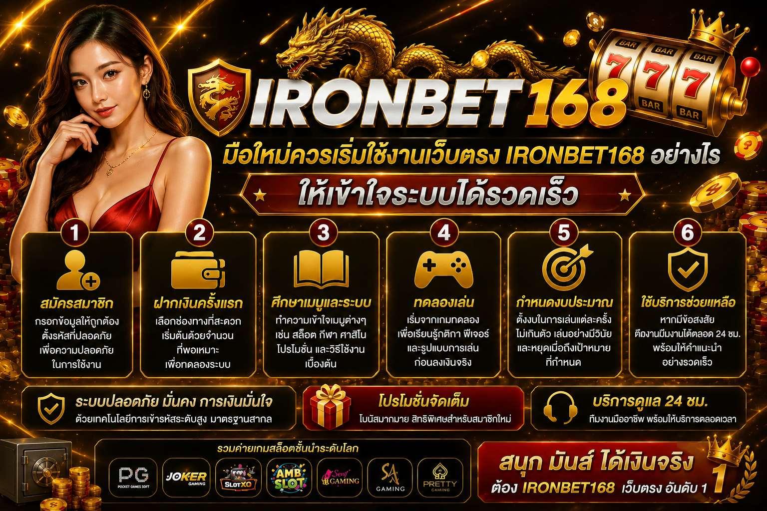 มือใหม่ควรเริ่มใช้งานเว็บตรง ironbet168 อย่างไร ให้เข้าใจระบบได้รวดเร็ว